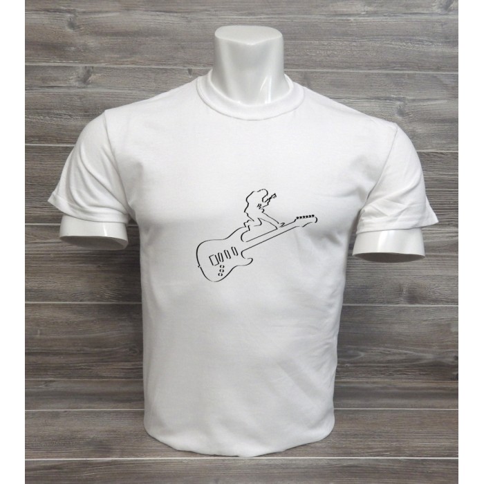 Chandail Homme Blanc | Homme Guitare