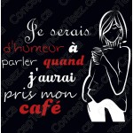Chandail Noir Femme | Humeur Café